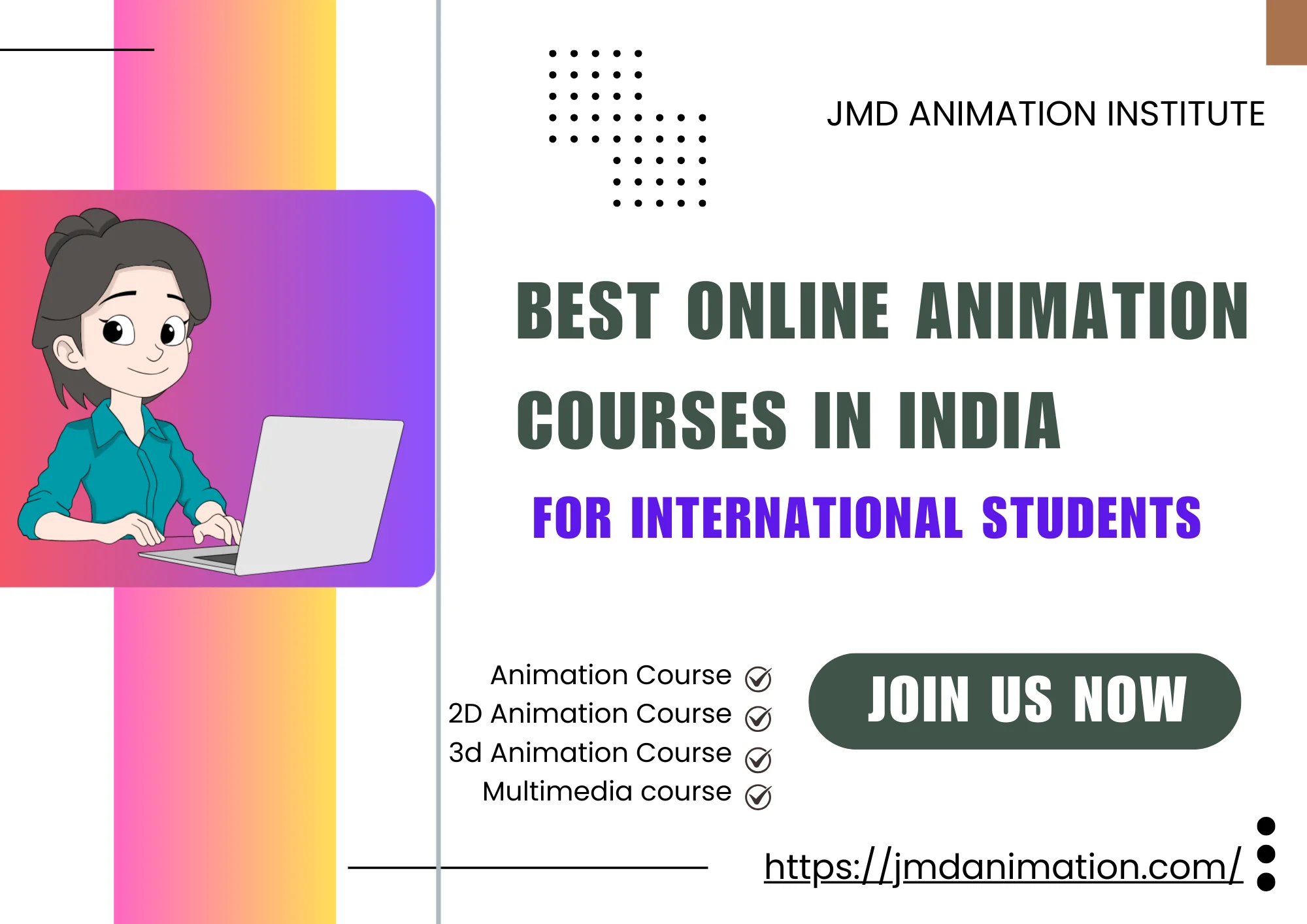 Best Online Animation Courses in India for International Students