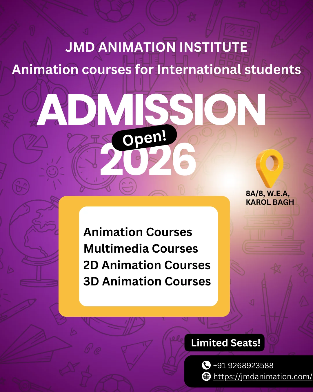 Top Online Animation Institute in India for International Students
